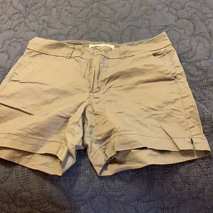 Gray Twill Shorts